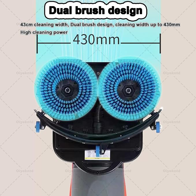 Commercial Floor Scrubber Machine Lightweight Electric Floor Cleaner - Image 7