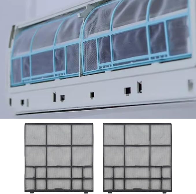 Wall-Mounted Air Conditioner Filter Screen, Plastic Anti-Dust Mesh - Image 3