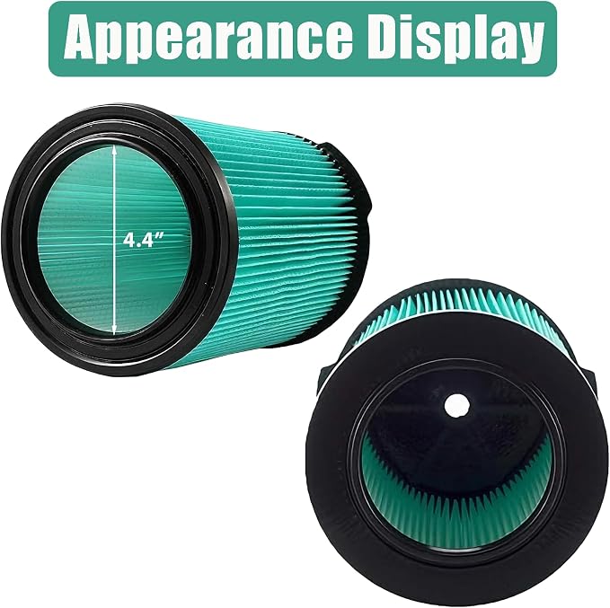 2 Pack VF6000 5-Layer Pleated Replacement Vacuum Filter Compatible - Image 4