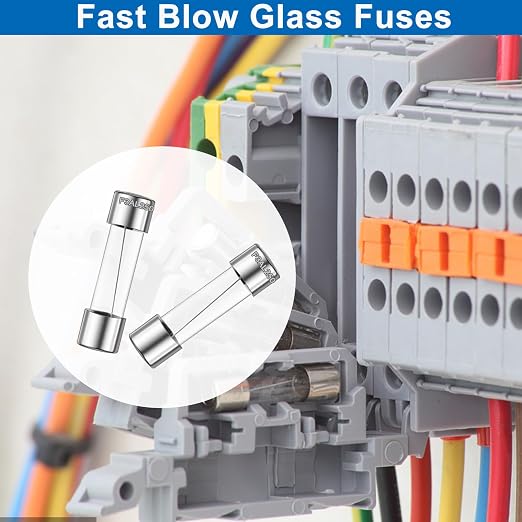 24 Values 370pcs Fast Blow Glass Fuses Assortment Kit 250V 0.5A 1A 2A 3A 4A 5A - Image 5