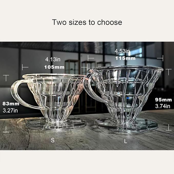 Coffee Filter Cup Dripper Cone for Home Kitchens Slow Brewed Maker - Image 9