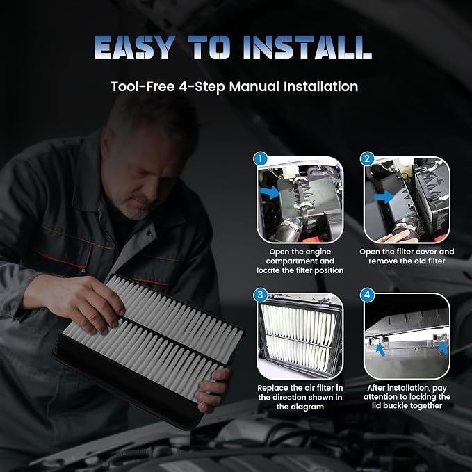 CF11175 Replacement 2 Pack Cabin Air Filter - Image 6
