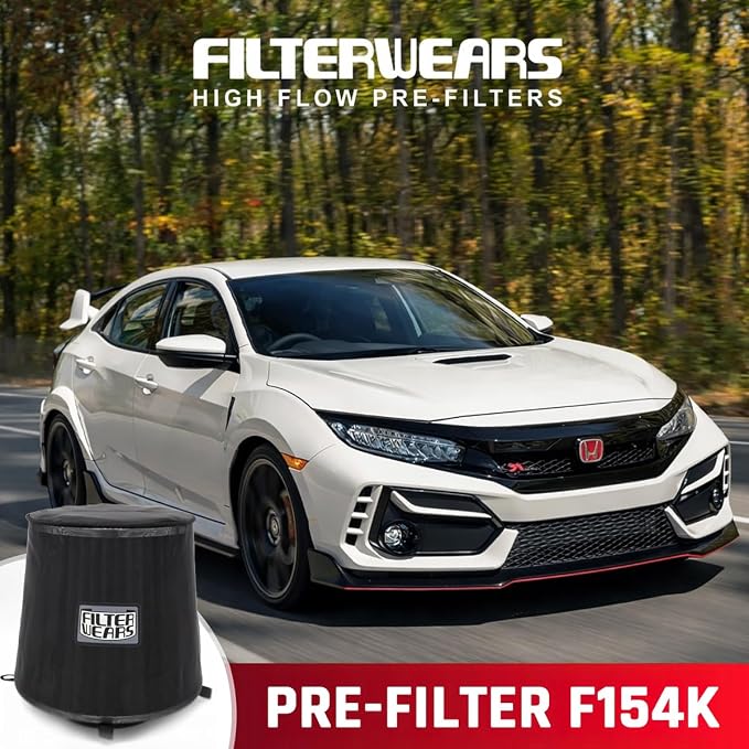 FILTERWEARS F154K Universal Water Repellent Cold Air Intake Pre-Filter - Image 2