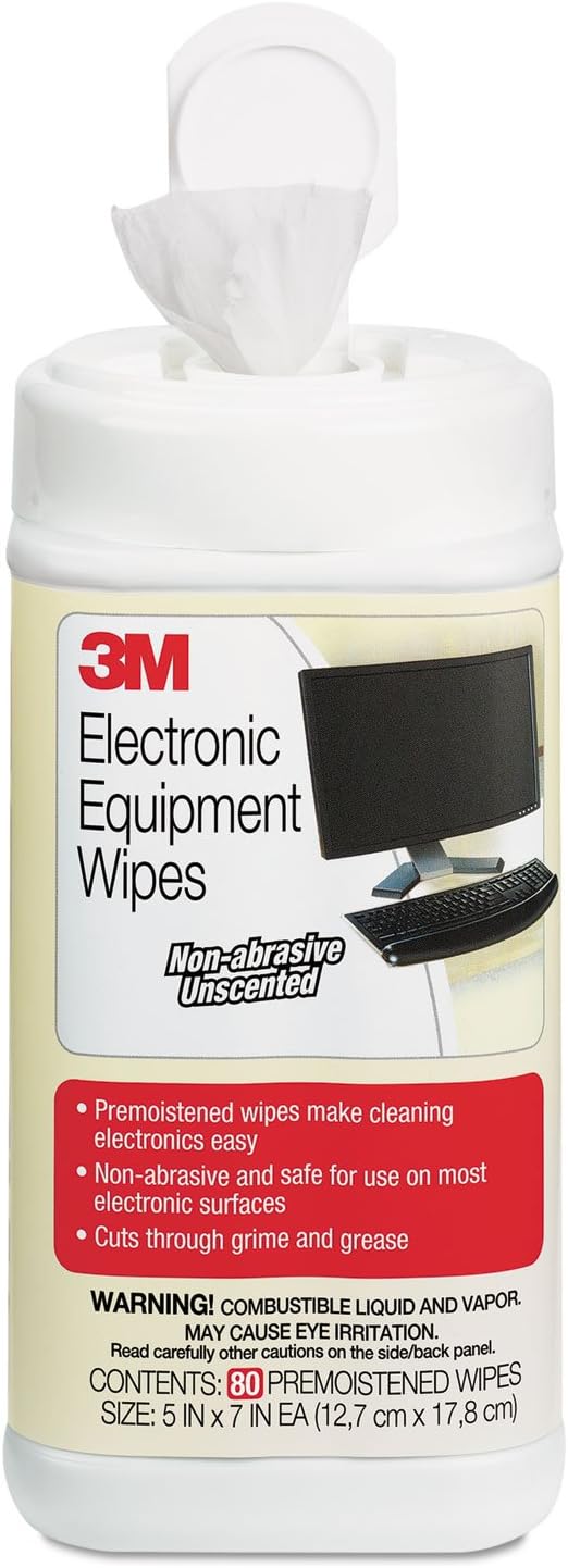 3M Electronic Equipment Cleaning Wipes 80/Pkg - Image 2