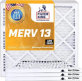Filter King 16.5x21.5x1 Air Filter | 6-PACK | MERV 13 HVAC Pleated A/C Furnace by FilterKing