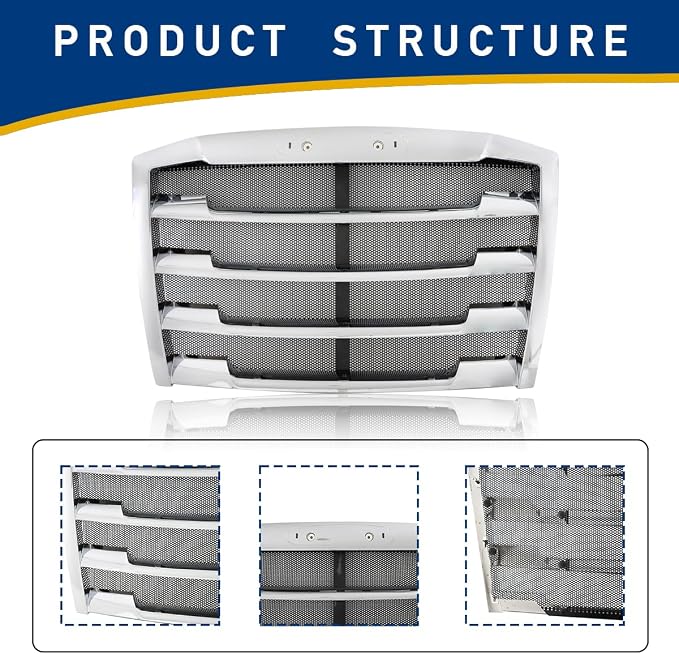 Front Hood Radiator Grille - Image 5