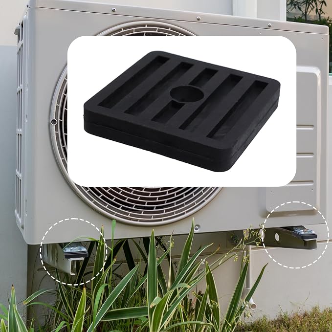 MY MIRONEY 8 Pack Anti Vibration Pads Air Conditioner Rubber Vibration Isolator - Image 3