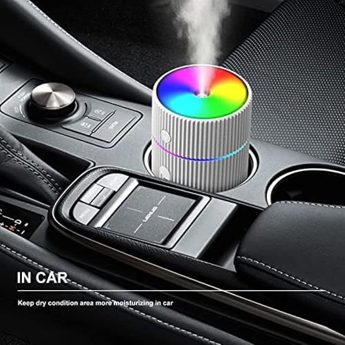 Humidifier Car Air Humidifier USB Aroma Diffuser Ultrasonic Essential Oil - Image 2