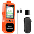Chlorine Gas Detector | 0.01PPM Resolution & Range 0-20PPM | Rechargeable by ZYKYCX