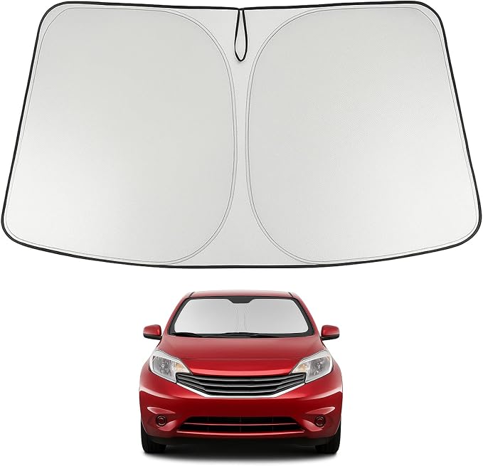Proadsy 2026 Upgrade Windshield Sun Shade Custom Fit 2012-2018 Nissan Versa by Proadsy