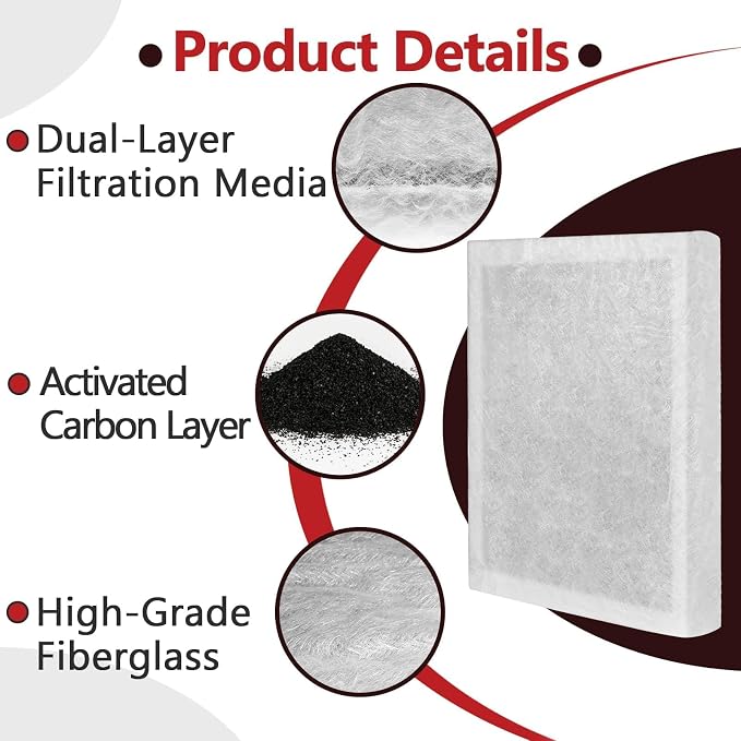 6 Pcs 16x25 Replacement Filter Pads Compatible - Image 4