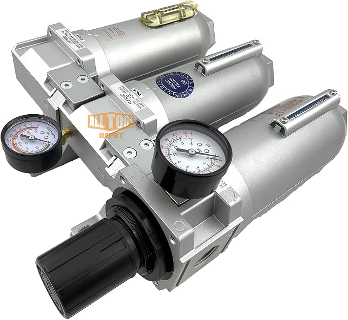 3/4" NPT SUPER DUTY Industrial Grade Filter Regulator Coalescing Desiccant - Image 4