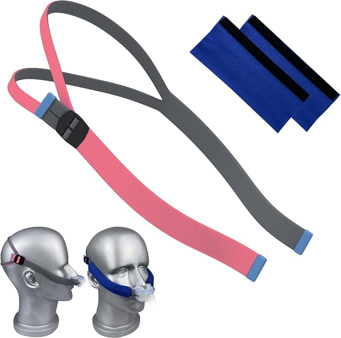 Upgraded Airfit P10 N30 Headgear Strap Nasal Mask Replacement Straps Supplies by YVESUN