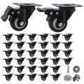 2 Inch Caster Wheels Set of 28 Heavy Duty Casters, by Htudcoue