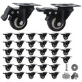 2 Inch Caster Wheels Set of 36 Heavy Duty Casters, by Htudcoue