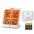 TempPro Indoor Outdoor Thermometer Wireless Hygrometer, 500FT Inside Outside by TempPro