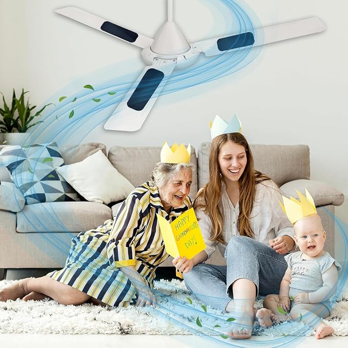 15 Pack Ceiling Fan Filters for Blades, Strong Activated Coconut Carbon Filter - Image 8