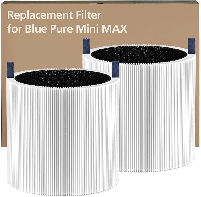 2 Pack Mini Max Replacement Filter, FMINI Filter Compatible by WILERDA