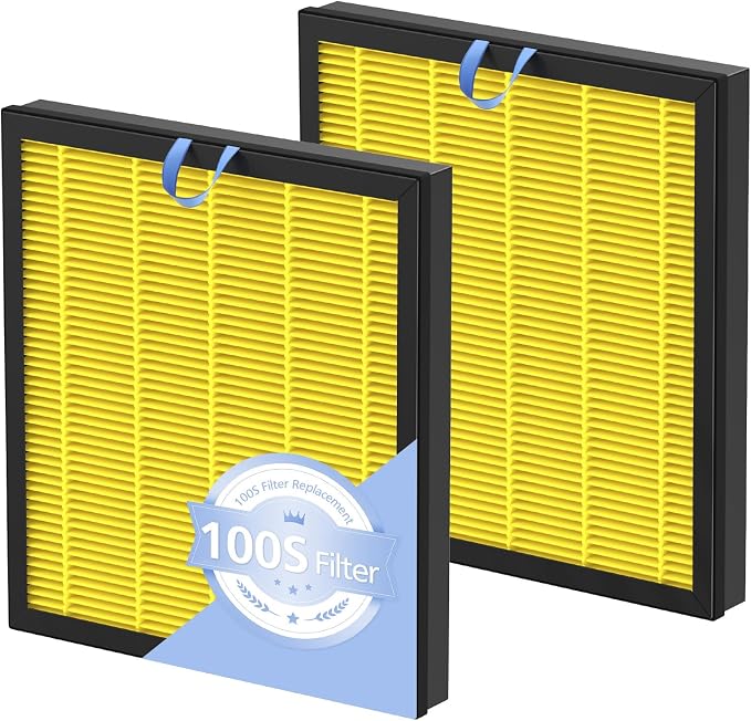 2 Pack Vital 100S Pet Care Replacement Filter by LINNIW