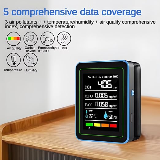 Air Quality Monitor Indoor: Temperature Humidity Sensor - Image 5