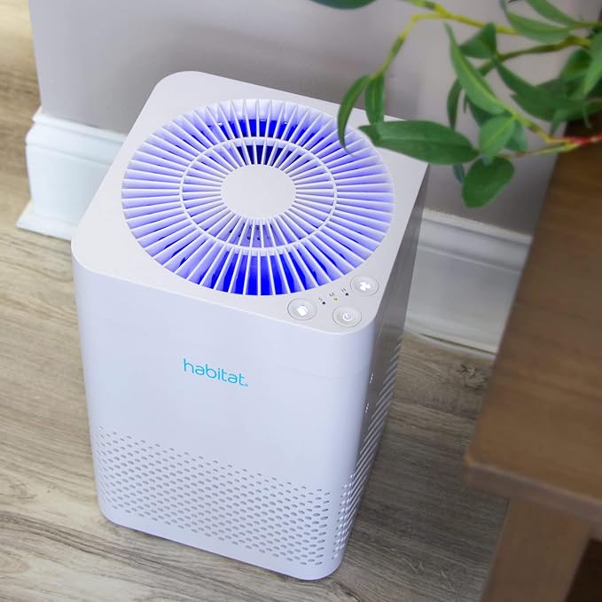 Habitat 150A True HEPA Filtration System, Realtime Air Quality Sensor, Covers - Image 2