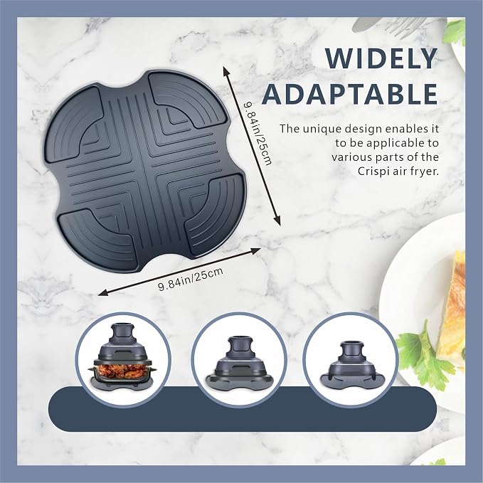 Silicone Heat Resistant mat for Ninja Crispi Air Fryer, Heat-Insulating - Image 3