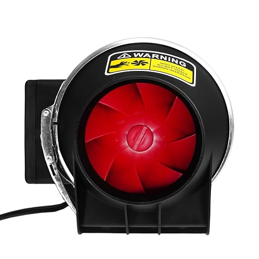 POLISI3D Powerful 3 Inch Duct Fan Ventilation AC Vent Blower Exhaust Air Fan - Image 4
