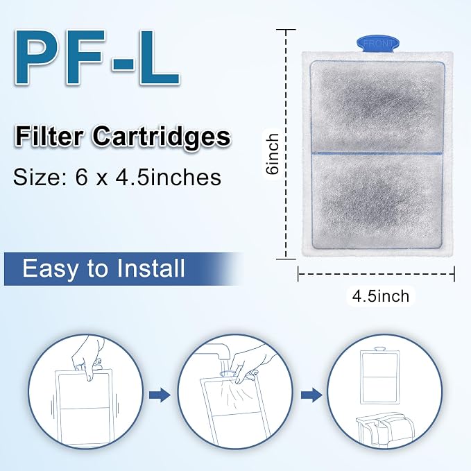 driamor 10 Pack PF-L Filter Cartridges Compatible - Image 4