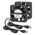 2Pcs 40mm USB Brushless Cooling Fan by Unknown