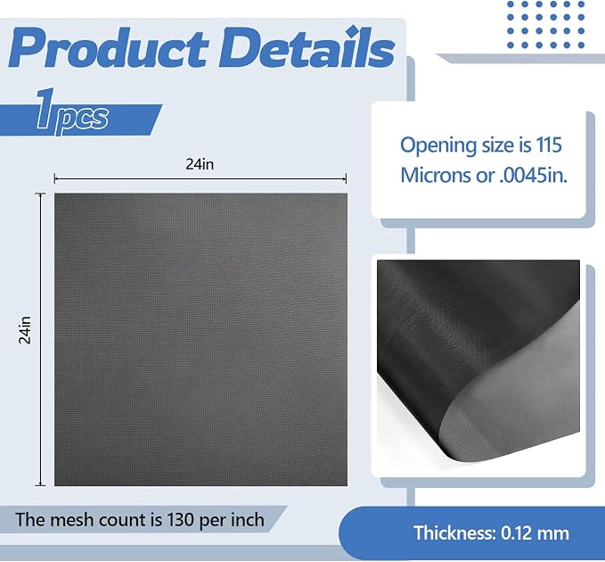SmoothNovelty 1 Pcs 24''x 24'' Waterproof and Dustproof Prefilter Hydrophobic - Image 2