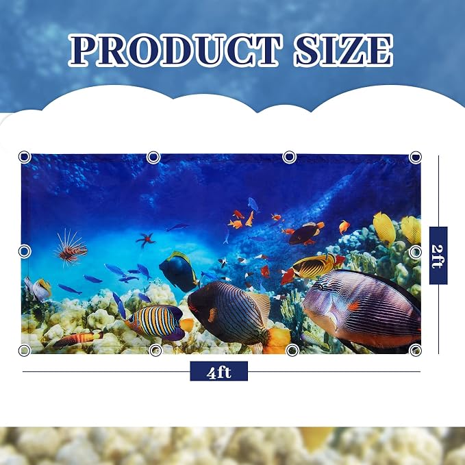 Hortsun Pack of 2 Fluorescent Light Covers 4 x 2 Feet Magnetic Ceiling Light - Image 2