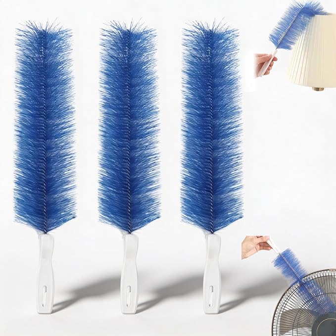 Bendable Microfiber Duster, Reusable Dust Remover, 2027 New Fan Cleaning Brush by Unknown