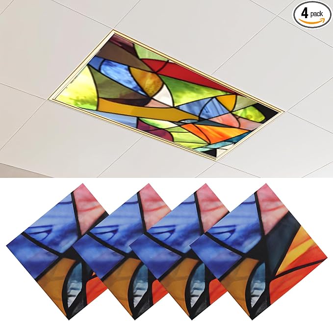 Torixqi 4 Pcs Fluorescent Light Covers by Torixqi