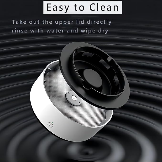 Smokeless Ashtray, 2 in 1 Air Purifier Multifunctional Smokeless Ashtrays - Image 5
