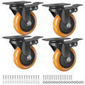 Finnhomy 4” Caster Wheels Set of 4 by Finnhomy