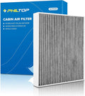 PHILTOP HEPA Cabin Air Filter w/Activated Carbon, Compatible by PHILTOP