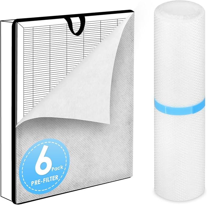Pre-Filter Compatible with LEVOIT Vital 100S Air Purifier Filter Replacement by HSiaMen