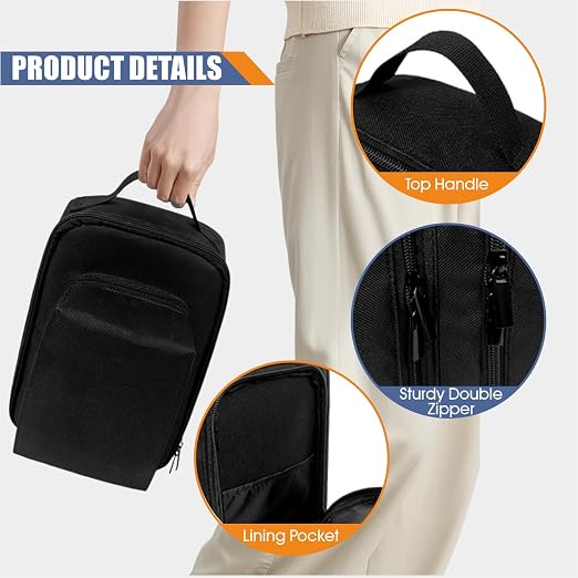 Portable Device Carrying Case Travel Organizer, Water-Resistant 600D Fabric - Image 4