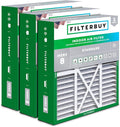 Filterbuy 20x22x5 Air Filter MERV 8 Essential Dust & Allergy Defense, Pleated by Filterbuy