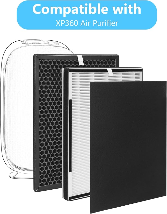 XP360 Replacement Filter Set Compatible - Image 2