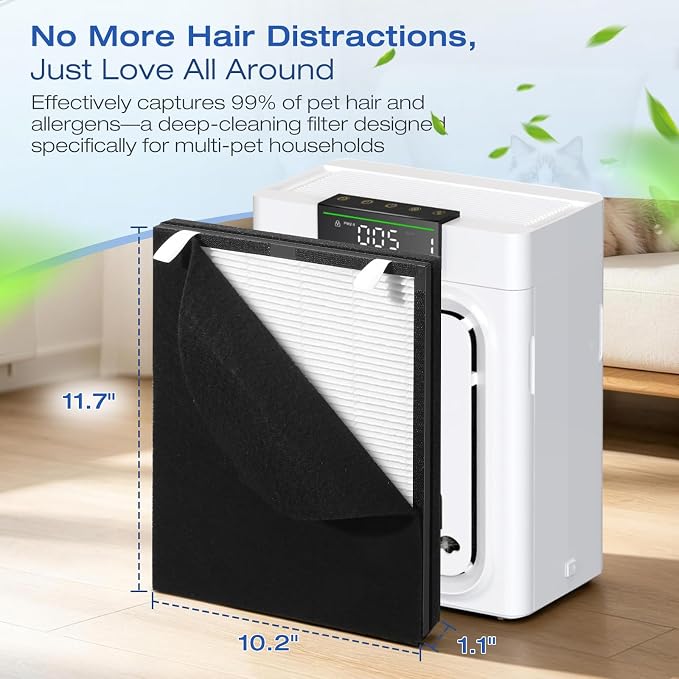 2 Pack PP02 Replacement Filter Compatible - Image 5