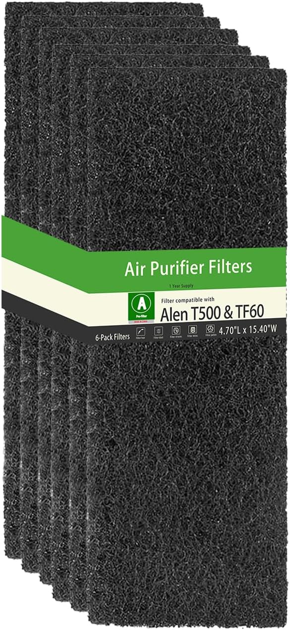 6 Pack Replacement Filter Compatible by LOSUIN