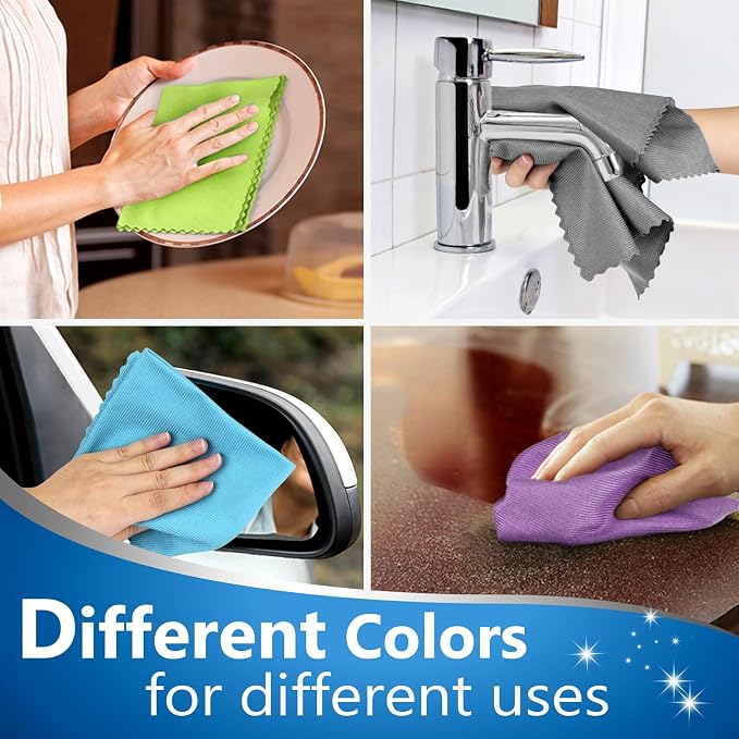 Airlab Glass Polishing Cloth Streak Free Miracle Cleaning Cloth Lint Free - Image 7