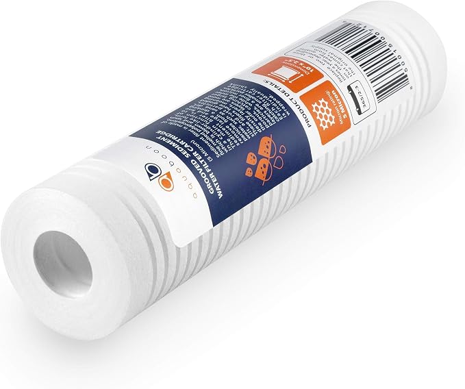 Aquaboon 5 Micron 10 x 2.5 Grooved Sediment Water Filter Replacement - Image 6