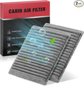 BDFHYK Cabin Air Filters with Activated Carbon Compatible with Ford Edge by BDFHYK