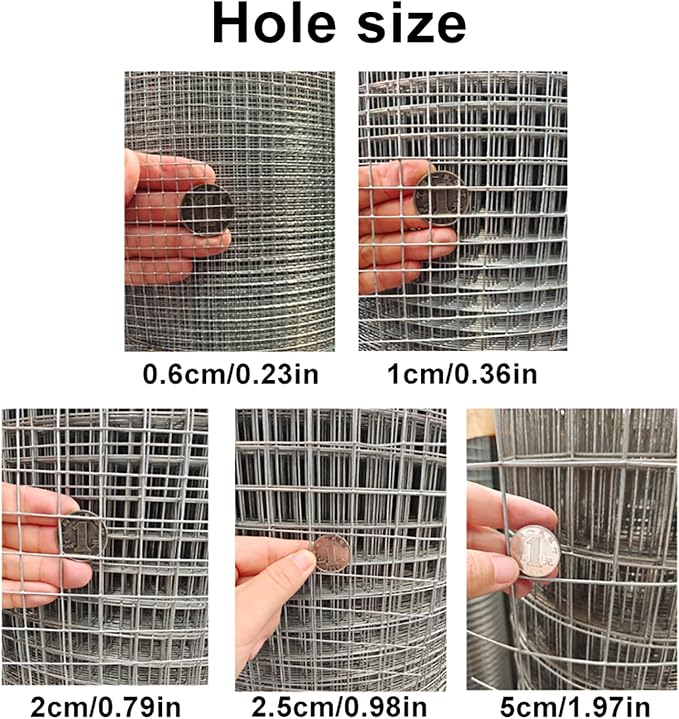 Livestock Fencing Roll Galvanised Welded Wire Mesh Roll Garden Chicken Wire - Image 2