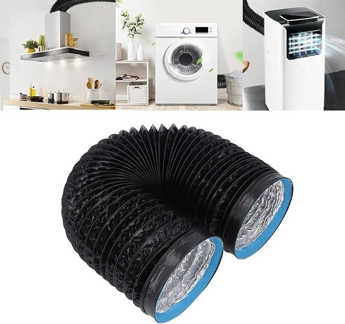 Respicefinem 7in Dryer Vent Exhaust Duct Hose Thickened PVC Aluminum Foil 6 - Image 7