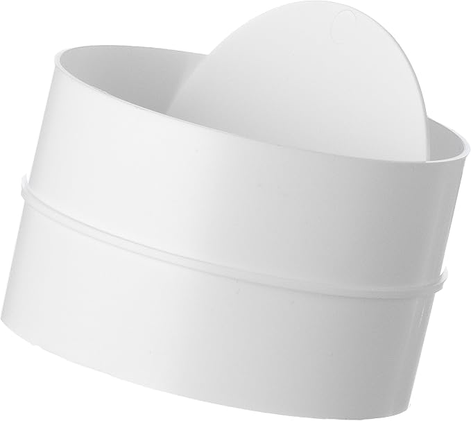Backdraft Damper – Inline Duct Connector – Round Plastic Check Valve - Image 6