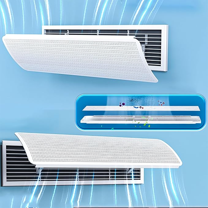 Adjustable AC Air Deflector for Central Air Conditioning - Image 7