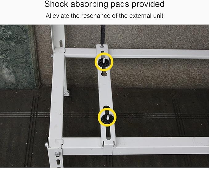 Cover for Outdoor Mini Split Ground Stand, Heavy Duty Ground Stand Bracket - Image 5